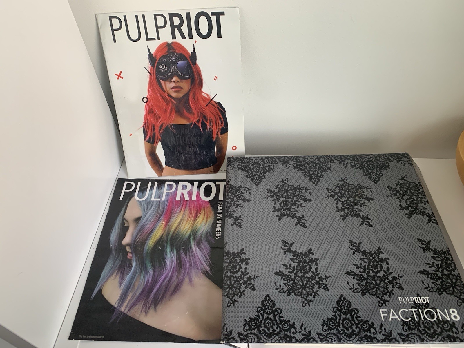 Faction8 Swatch Book And Magazines