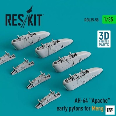 1/35 Ah-64 früher Typ Pylon Detail Up Teile für Mon Modell