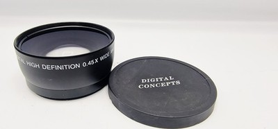 Digital Concepts 0,45 x Weitwinkelobjektiv mit Makro High Definition