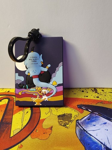 Clip de bolsa con figura de princesa Disney 3D, paseo en alfombra Aladdin - Imagen 2 de 2