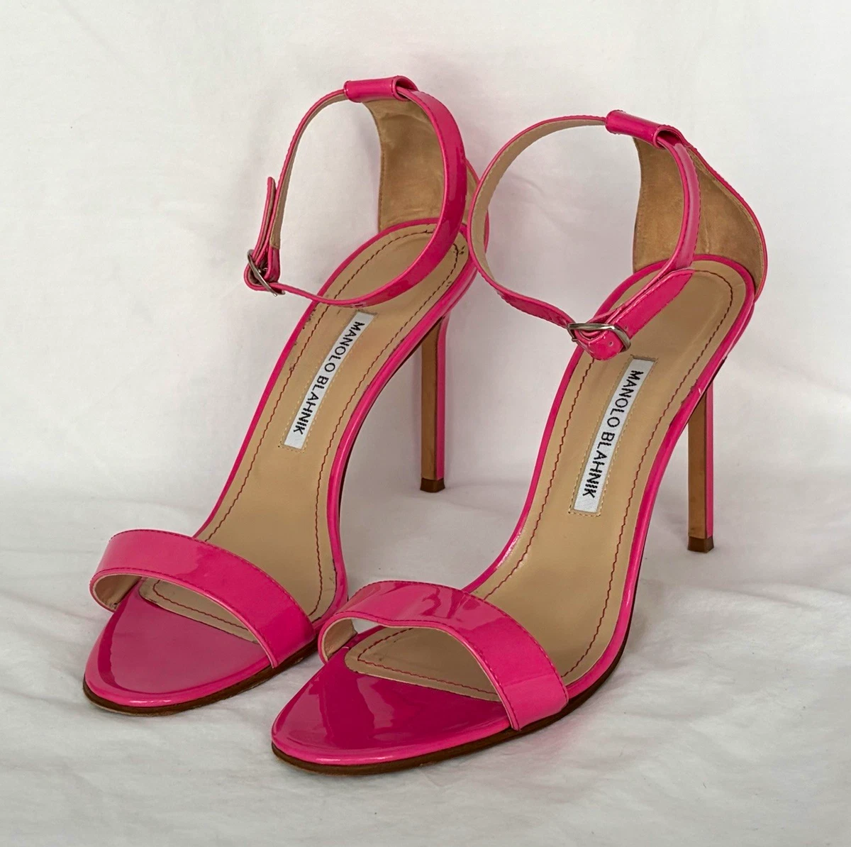 Manolo Blahnik Pink Women's Ankle Strap for sale | eBay