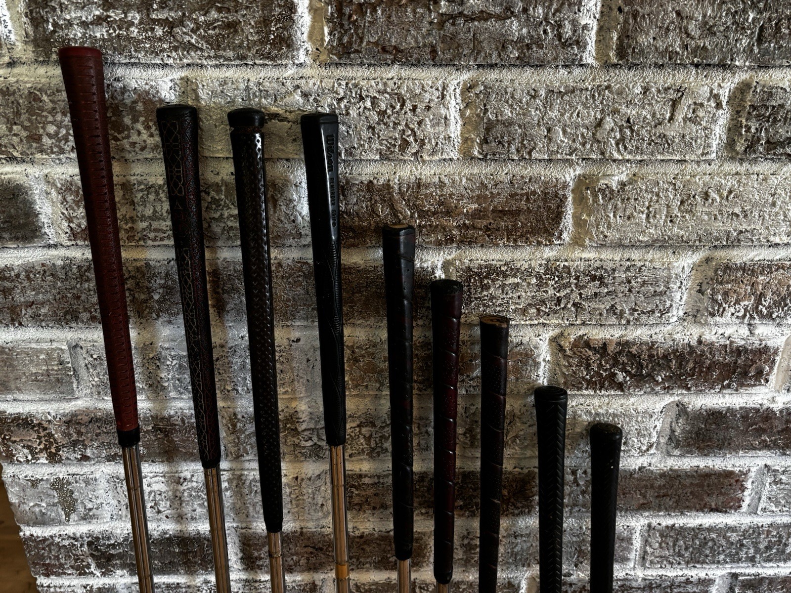 Lot Of 10 Vintage Golf Clubs 