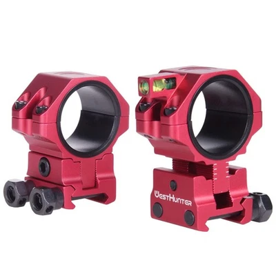 WestHunter Zielfernrohr Hohe Montage 34/30/25.4mm Ringe Verstellbar Picatinny