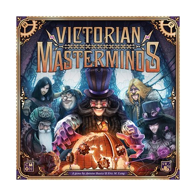 CMON Boardgame Victorian Masterminds Box SW (New)