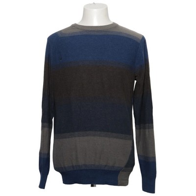 Volcom, Strickpullover, Größe: M, Blau/Grau, Acryl/Baumwolle, Streifen #1YD