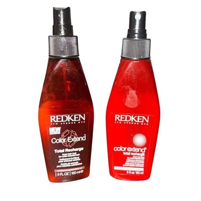 Lot of 2 Redken Color Extend Total Recharge Inner Hair Fuel 5oz 150ml Spray