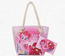 New 2pc Hasbro My Little Pony Pinkie Pie Shoulder Purse Wallet