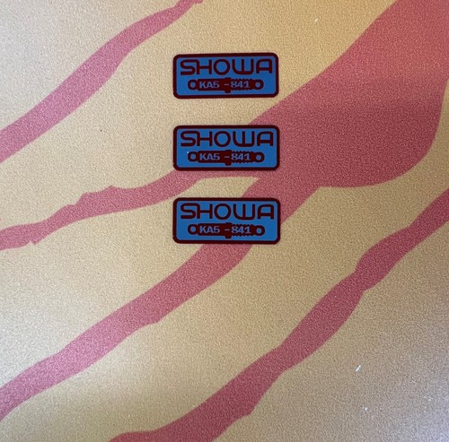 Honda Showa Fork Decal Shock Decal 85 CR500R 1985 CR 500R 500