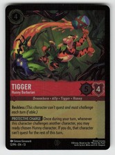 Cold Foil Tigger - Hunny Barbarian 12 Promo Disney Lorcana Promo Cards Near Mint