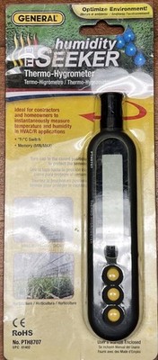Humidity Seeker NOS  Thermo-Hygrometer Pen General Tools