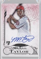 2015 Topps Five Star Auto Michael Taylor #FSA-MTA Auto 0f8