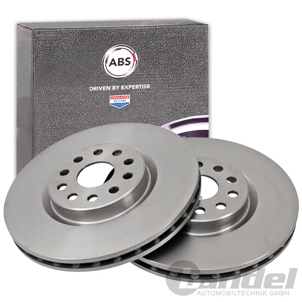 2X A.B.S. Bremsscheiben 310Mm Vorne Passend FüR Alfa Romeo 166 Lancia Kappa-image
