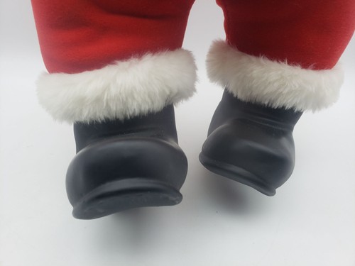 Coca-Cola Santa Claus Plush Dakin Goldsmiths Rubber Face 1988 Vintage - Picture 4 of 9