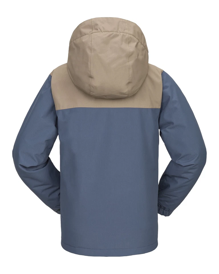 Volcom Stone.91 Insulated Kid's Winter Jacket, Indigo, Small - Image 2 of 4