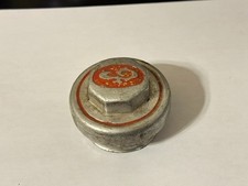 Antique Car Threaded Screw On Hubcap Hub Grease Cap