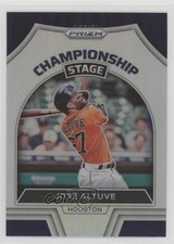 2022 Panini Prizm Championship Stage Silver Prizm Jose Altuve #CS-9 0f1b