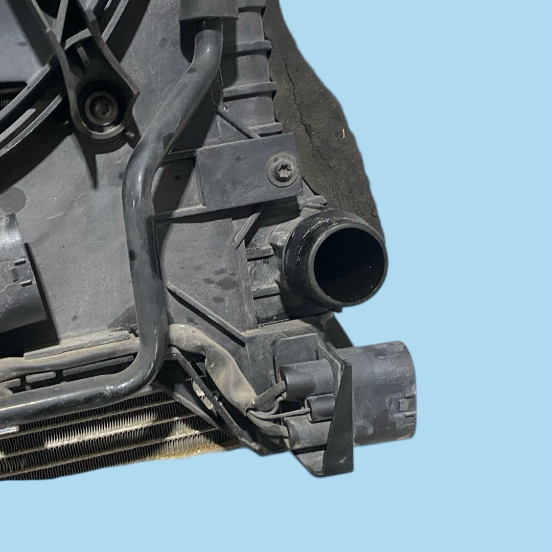 Engine Radiator + Cooling Fan OEM 03-07 Bentley Continental GT Flying Spur GTC
