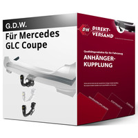 für Mercedes GLC Coupe Typ C253 (G.D.W.) AnhäNgerkupplung Vertikal Abnehmbar Top