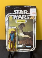 Vintage Kenner Star Wars Hammerhead Figure Card 21 Back MOC 1978 UNPUNCHED