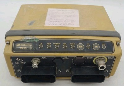 Topcon MC-R3 Dual Antenna 3D-MC2 UHF II 410-470 MHz GPS (Read Description)