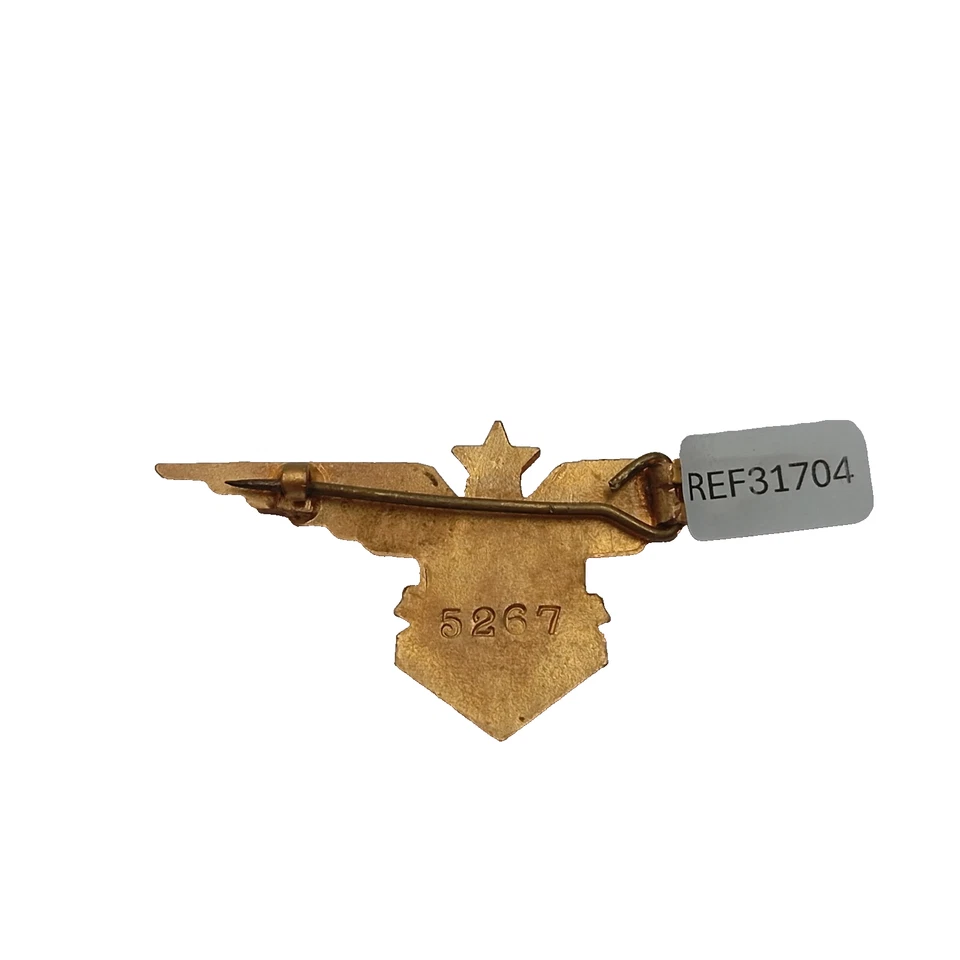 I24/11/25 (REF31704) Rare insigne FAFL numéroté 39/45 WW2 french MEDAL - Photo 3/4