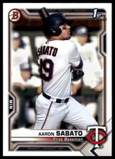 2021 Bowman #BP-125 Aaron Sabato Prospects