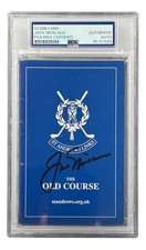 Jack Nicklaus Cards and Autograph Memorabilia Guide 47