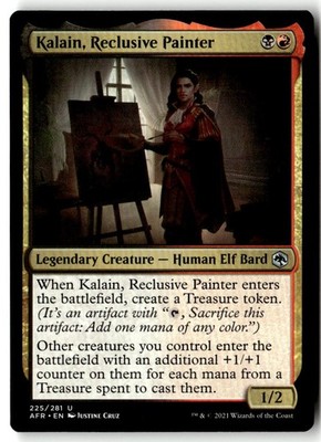 MTG Kalain, Reclusive Painter [AFR - 225] LP 3-87