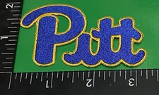 Pittsburgh Pitt Panthers    College Unbranded blue IRON ON PATCH     
