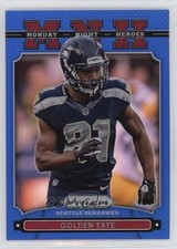 2013 Panini Prizm Monday Night Heroes Wal-Mart Blue Prizm Golden Tate #4 0l1