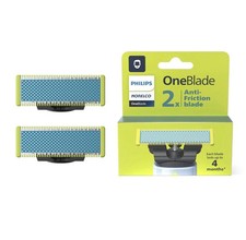 1X! Philips Oneblade 2X Anti-Friction Blade QP225/50 TOTAL 2 PK NEW