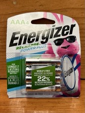 Energizer Recharge Power Plus AAA4 Batteries