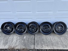 1953-1957 Corvette Wheels 15 X 5 Riveted With Nubs Lot Of 5