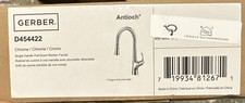 Gerber D454422 Antioch 1.75 GPM 1 Hole Pull Down Kitchen Faucet - Chrome New