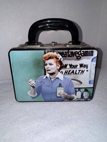 Vintage I Love Lucy Sammler Metall Brotdose Lucille Ball Desi Arnaz
