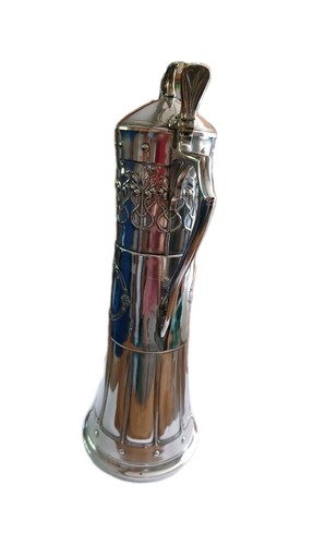 WMF Art Deco Tall Claret Jug Silver Plated 15" Tall Hallmarked With A Ostrich... - Picture 5 of 11