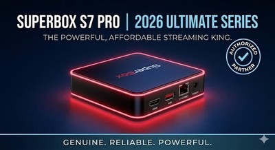 Low Price Until 7/1!! NEW SuperBox S7 Pro 2026 Android TV Box WiFi 6 | Fast Ship