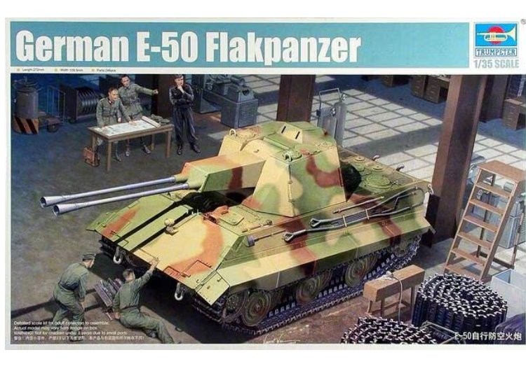 Trumpeter TP01537 1/35 - German E-50 Flakpanzer