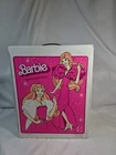 Vintage Mattel Barbie Fashion Doll Trunk Vinyl Carrying Case #1004 *1982 USA