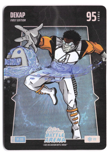 2026 Bo Jackson Battle Arena DK Metcalf BF-233 DeKap Ice Battlefoil