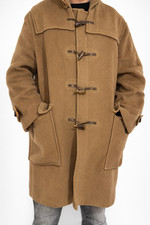 Burberry London Montgomery Dufflecoat Camel Wool - Made in England - 54 (XL)