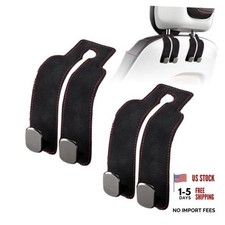 Car Purse Hook Purse Hook for Car Seats Headrest Car Seat 2 Pack Black