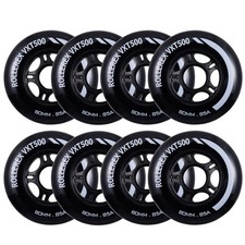 Rollerex VXT500 Inline Skate Wheels 8-Pack  Various Size  Color Options Av...
