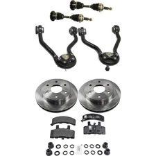 CV Axle Kit For 1992-1997 GMC K1500 K1500 Suburban Front Left and Right 4WD