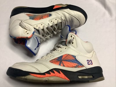 Size 12 - Air Jordan 5 Retro International Flight - Sail /Racer-Cone-Black