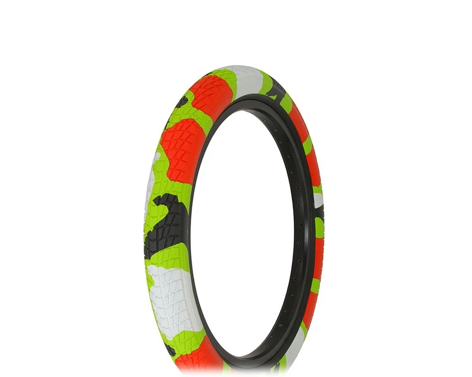 PAR de neumáticos de calle BMX Ralson R-4602 repuesto 20 x 2,40 blanco selva camuflaje Foto 2 de 2