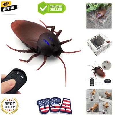 RC Cockroach Remote Control Car Vehicle Animal Toys Electronic Realistic Inse...
