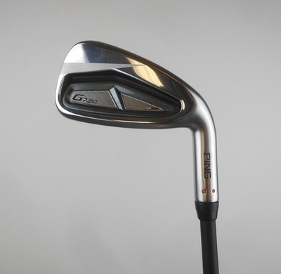 EXCELLENT MEN'S RH PING FITTING CART G730  STIFF FLEX GRAPHITE 7 IRON!