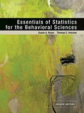 Essentials of Statistics for the Behavioral Sciences Paperback