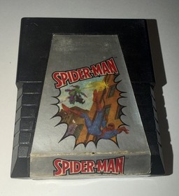 Spider-Man (Atari 2600, 1982) Cleaned & Tested 